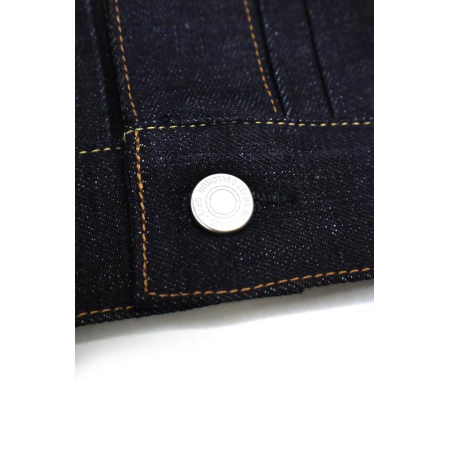 メンズ MOMOTARO JEANS 桃太郎ジーンズ #001 STANDARD DENIM JACKET 14.7oz MMGJ0001 日本製の画像