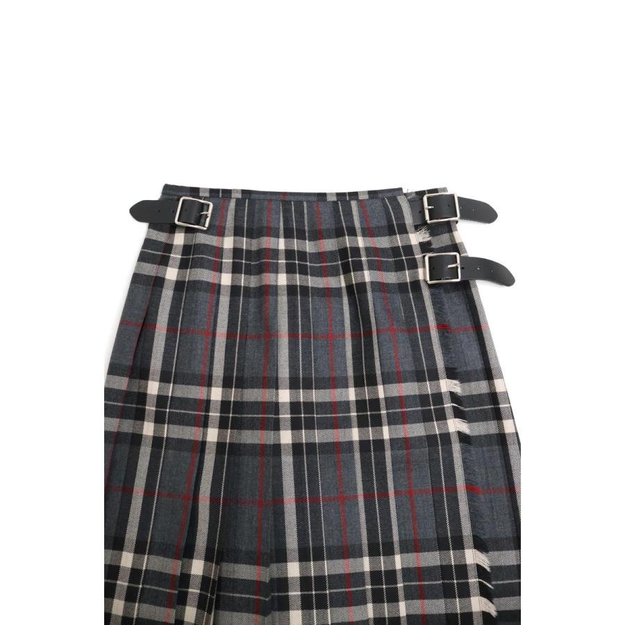 レディース O'NEIL OF DUBLIN オニールオブダブリン ウールプリーツラップスカート 品番：NOD0853 2025秋冬の画像