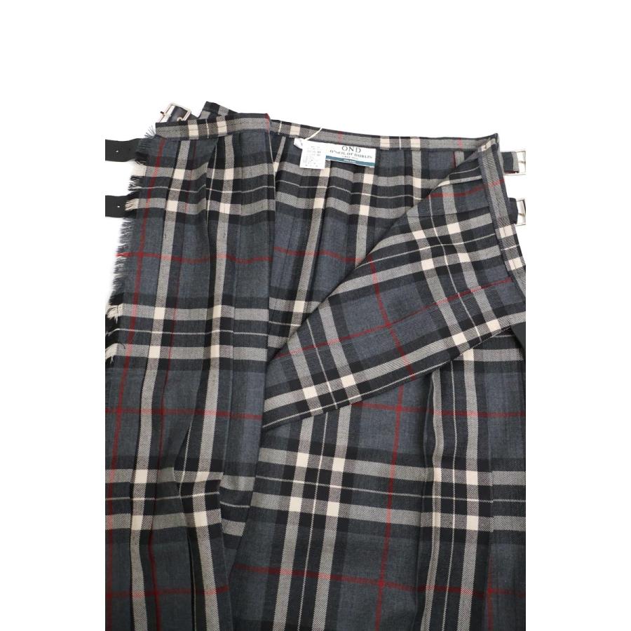 レディース O'NEIL OF DUBLIN オニールオブダブリン ウールプリーツラップスカート 品番：NOD0853 2025秋冬の画像