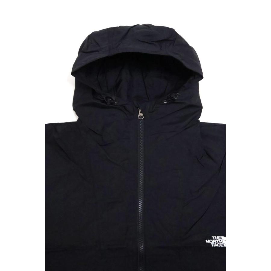 美品 THE NORTH FACE ショートコンパクトジャケット ブラック THE NORTH FACE 人気のコンパクトジャケットにショート丈が登場！徹底