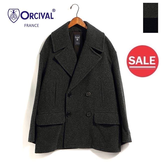 メンズ Orcival オーシバル オーチバル ライトモッサショートpコート 品番 超美品の