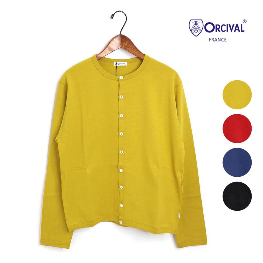 [未使用] オーシバル スーピマコットン クルーネックカーディガン 2 M ORCIVAL（オーシバル） レディース/ORCIVAL/オーシバル/オーチバル