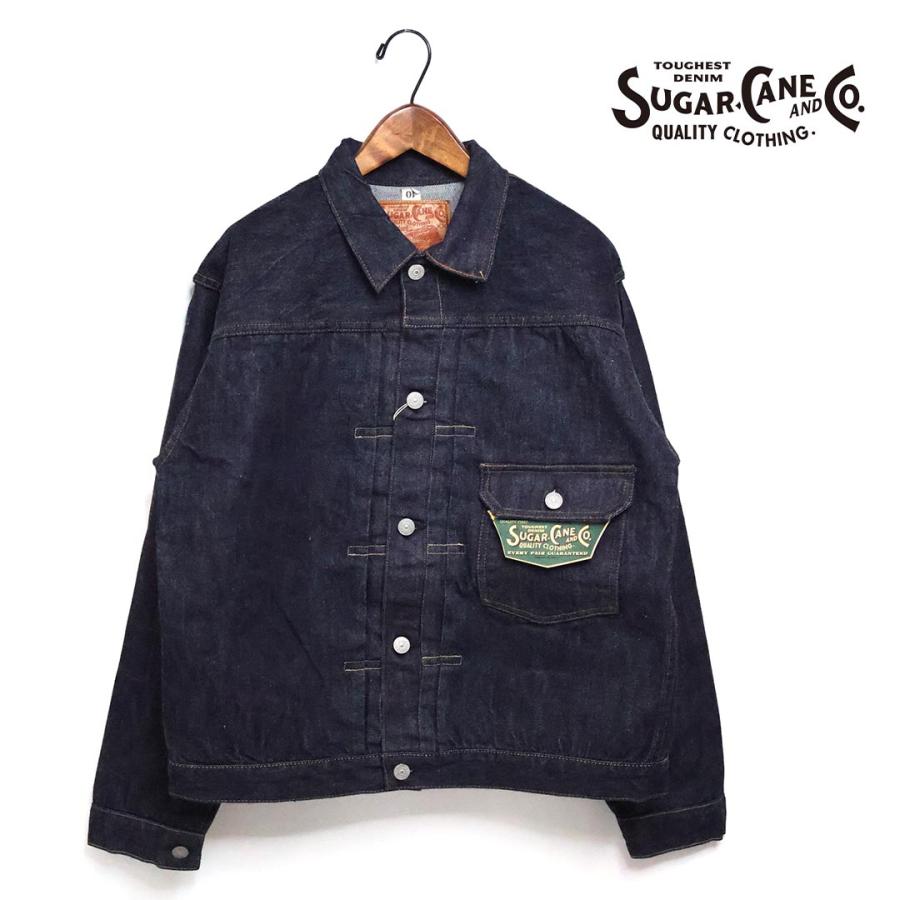SUGAR CANE メンズ シュガーケーン 13oz. DENIM BLOUSE 1936 MODEL