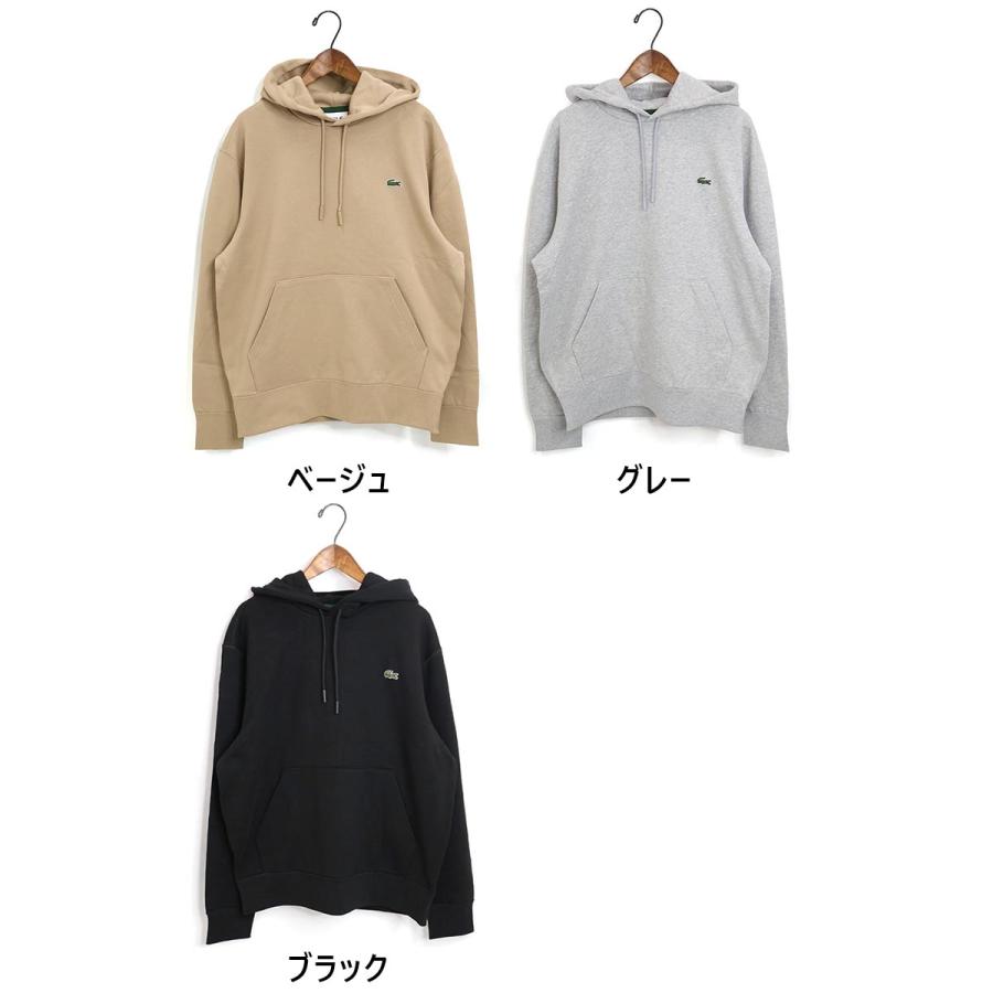 即日発送！】LACOSTE プレミアムスウェットフーディー Sサイズ 