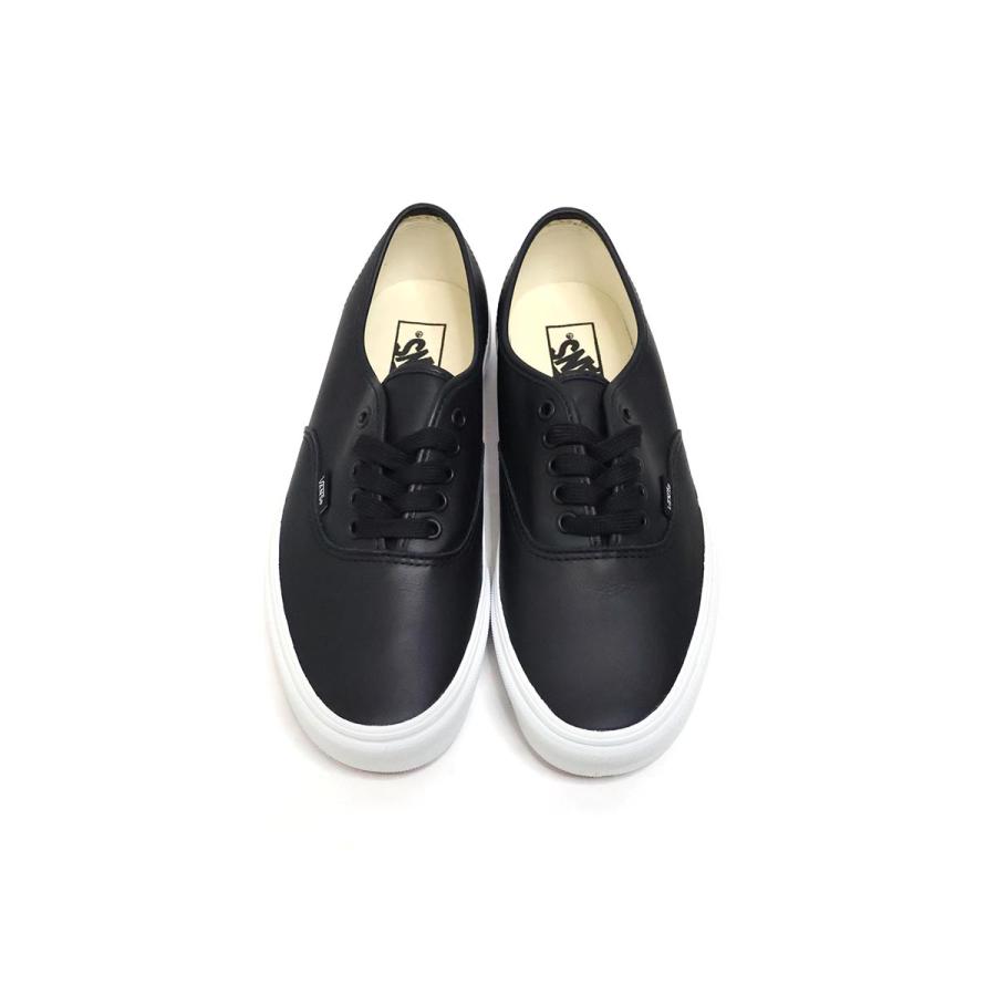 AUTHENTIC（VANS） メンズ VANS ヴァンズ AUTHENTIC BLACK LEATHER