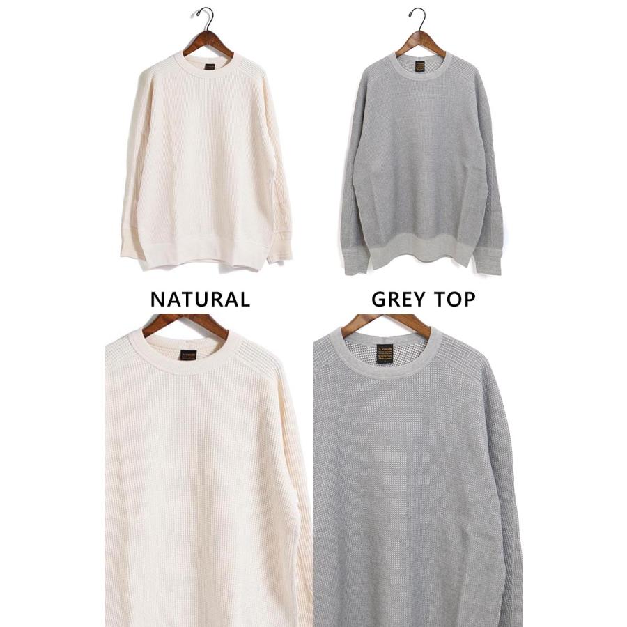 A VONTADE メンズ/A VONTADE/ア ボンタージ/Big Waffle Crew Top A VONTADE メンズ/A VONTADE/ア ボンタージ/Big Waffle Crew Top