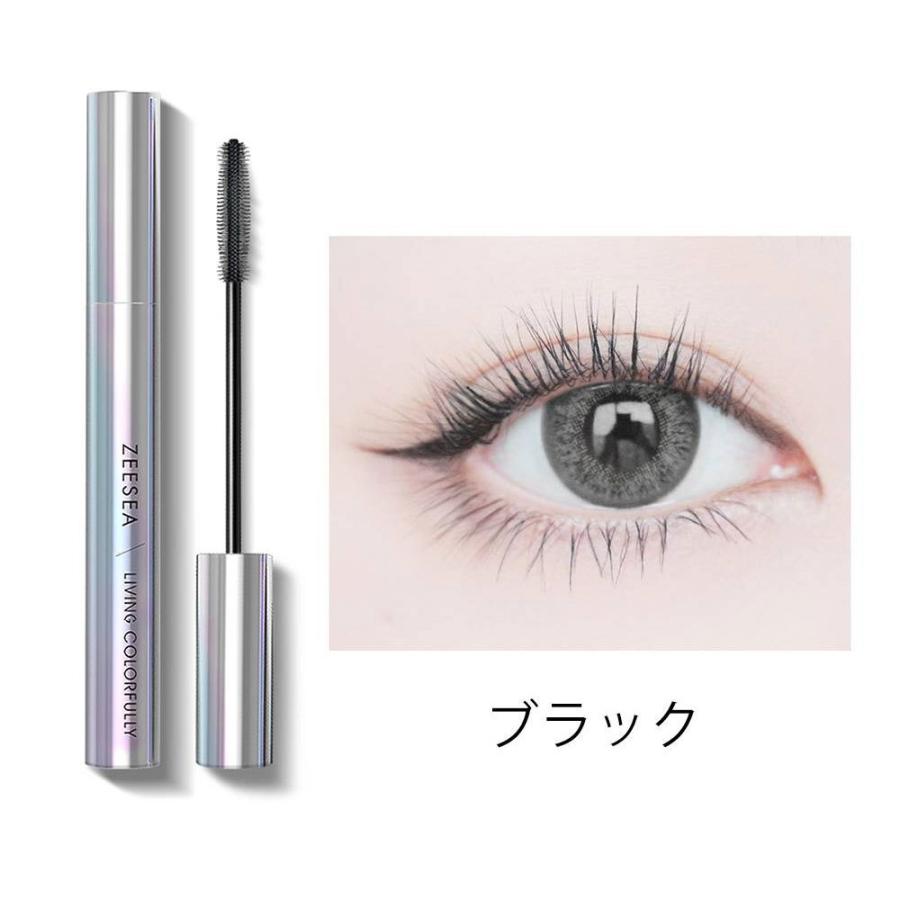 zeesea ズーシー ダイヤモンド マスカラ 正規品 中国コスメ 速乾 防水 カール カラーマスカラ 長持ち アイメイク キラキラ