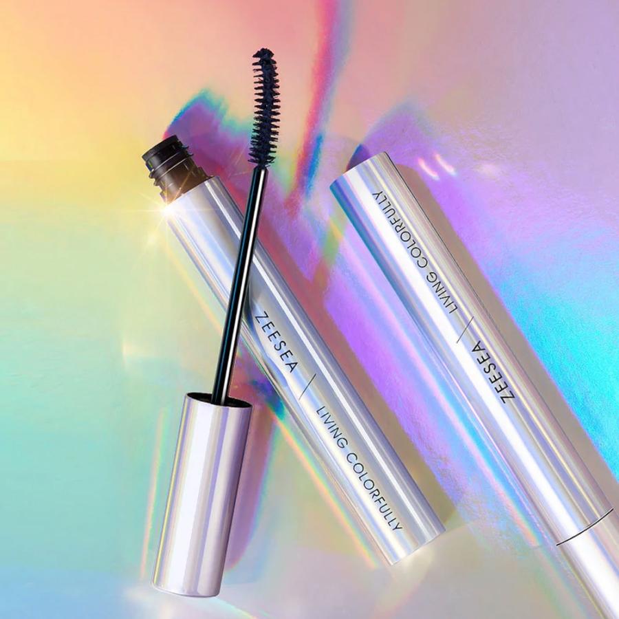 zeesea ズーシー ダイヤモンド マスカラ 正規品 中国コスメ 速乾 防水 カール カラーマスカラ 長持ち アイメイク キラキラ