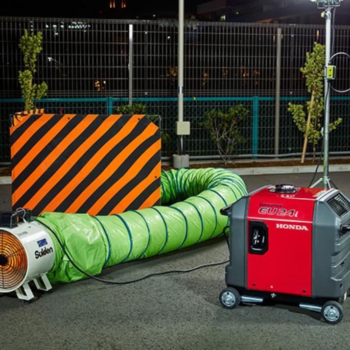 発電機 ホンダ EU24i JN2  (車輪なし) インバーター スタンド仕様 家庭用 防災 | ホンダ | 04