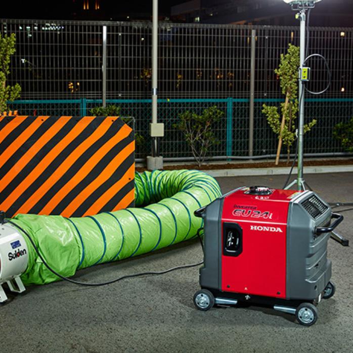 ホンダ（HONDA） 発電機 EU24i JN1 (車輪付) インバーター発電機