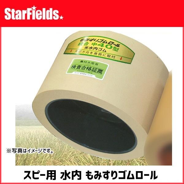 水内 もみすりゴムロール スピー 異径 S小40 もみすりロール mizuuchi