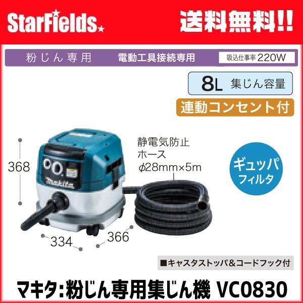 マキタ VC0830 集じん機 | マキタ