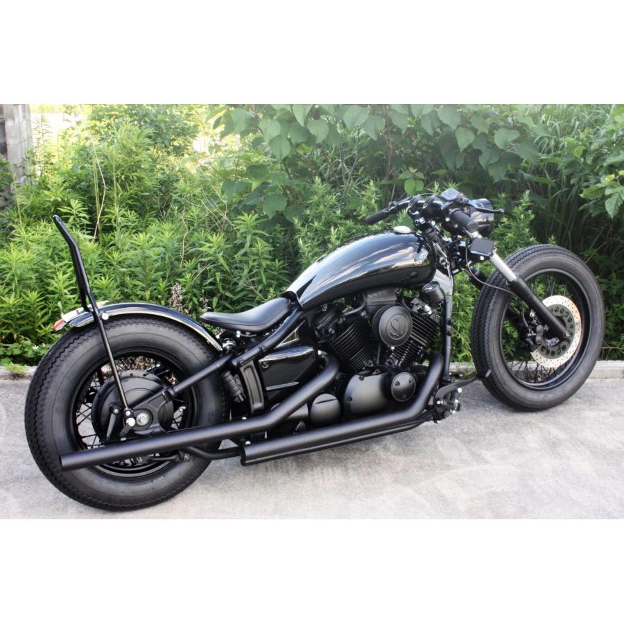 ドラッグスター400 ストレッチタンクKIT 完全ボルトオン 取付