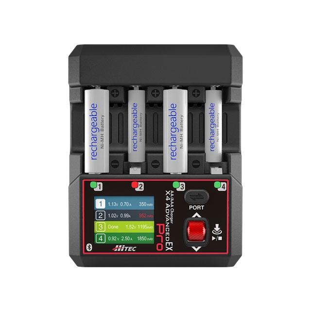 ハイテック 単3/単4充電器 AA/AAA チャージャー X4 アドバンスEXプロ No.44360の画像