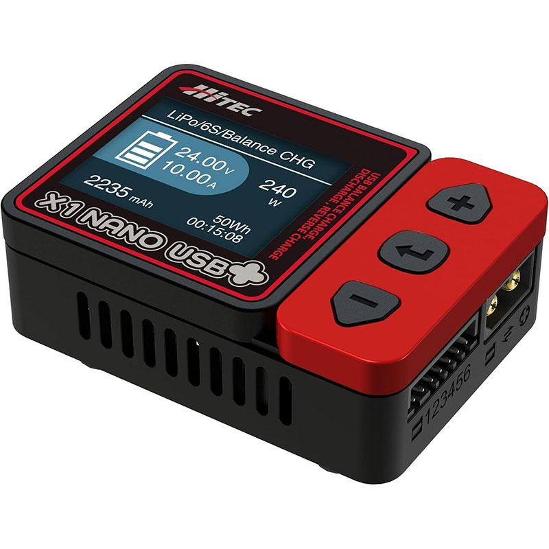 HiTEC（ハイテック） USBバランス充電器 X1 ナノ USBプラス LiPo LiHV