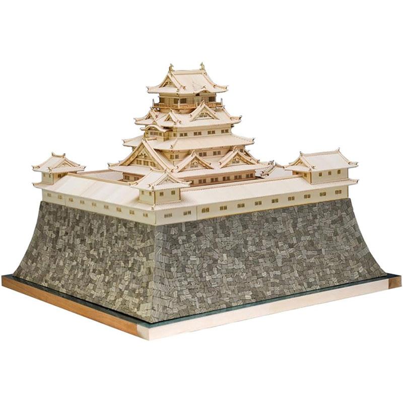 ウッディジョー 木製建築模型 1/150 駿府城 : エアガン ホビーのスター