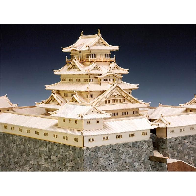 ウッディジョー 木製建築模型 1/150 駿府城 : エアガン ホビーのスター