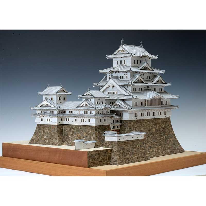 ウッディジョー 木製模型 1/150 姫路城 アクリルケース付き ウッディジョー 木製模型 1/150 姫路城 : エアガン ホビーのスター