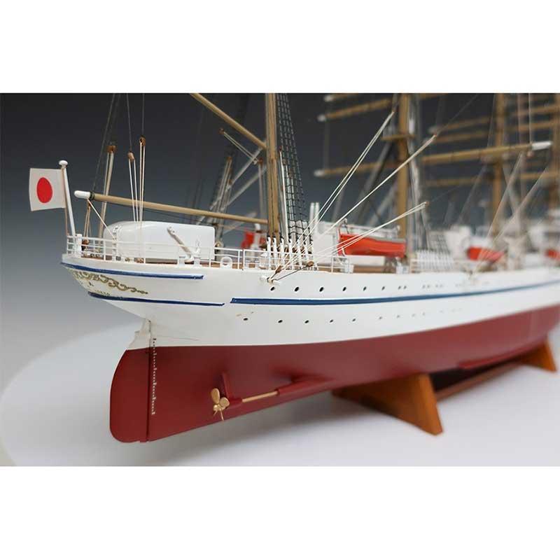 ウッディジョー 木製帆船模型 1/160 日本丸 帆なし_2