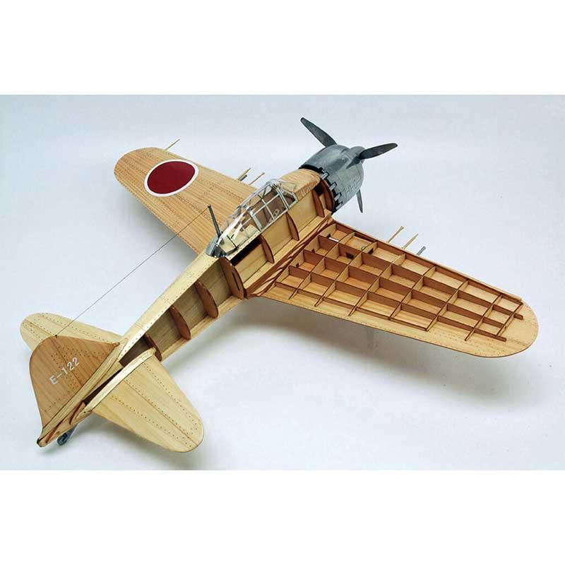 ウッディジョー 木製模型 1/24 零戦 : エアガン ホビーのスターゲート