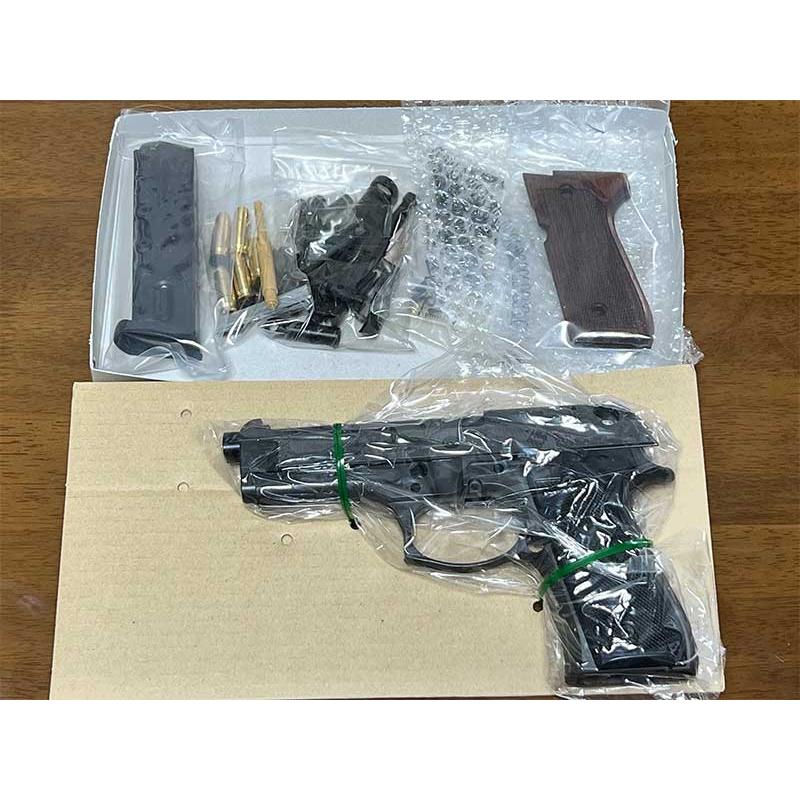 MULE CAW 発火モデルガン 組み立てキット M92F デザートストーム