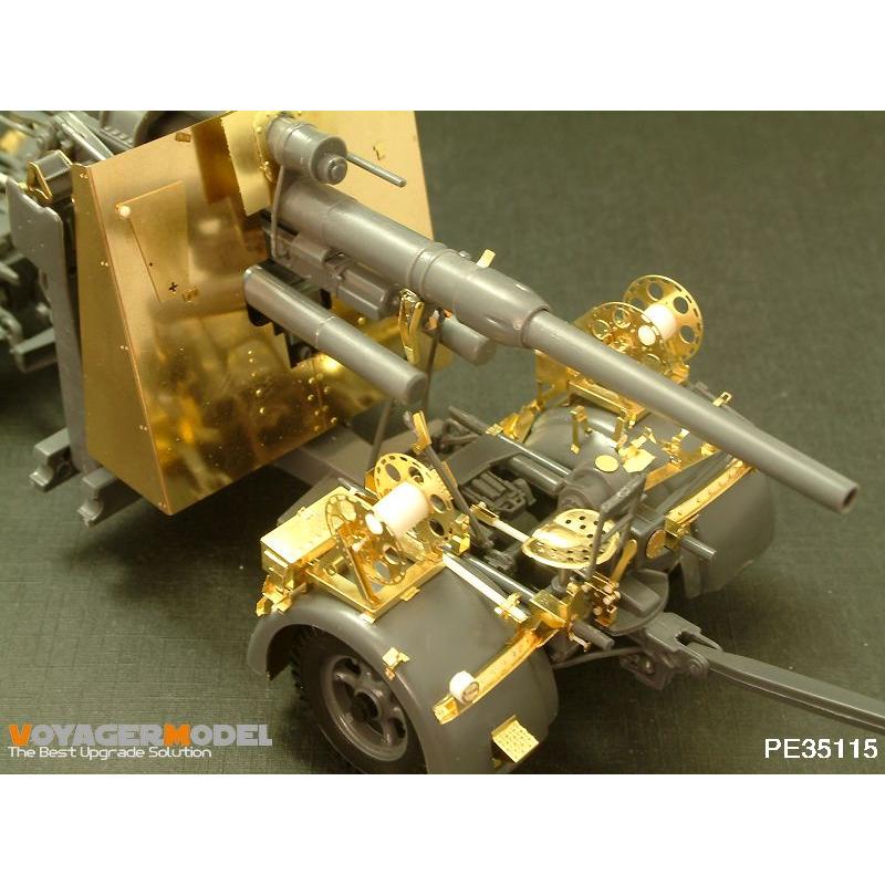 ボイジャーモデル 1/35 WWII ドイツ 8.8cm FlaK36/37高射砲 エッチング