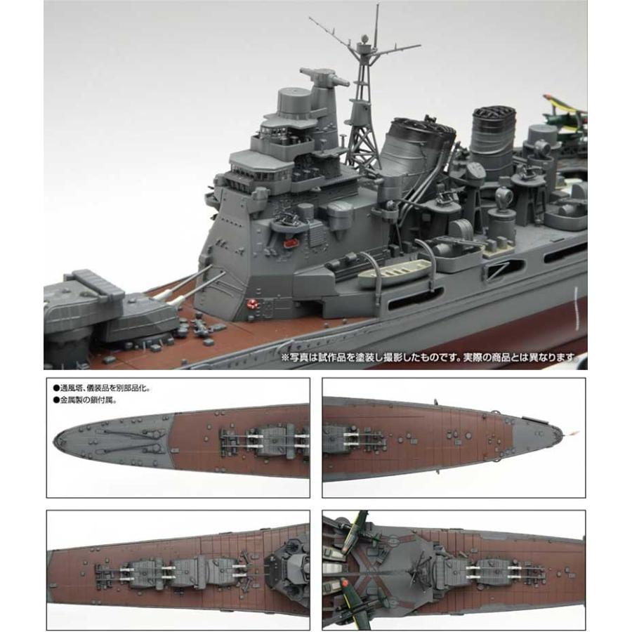 アオシマ プラモデル 1/350 アイアンクラッド 日本海軍 重巡洋艦 高雄