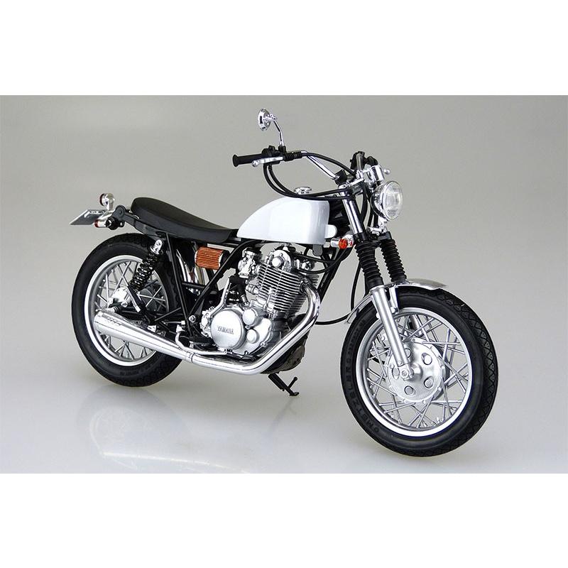 アオシマ プラモデル 1/12 バイク No11 ヤマハ SR400S カスタムパーツ付き :4905083051665:エアガン  ホビーのスターゲート - 通販 - Yahoo!ショッピング