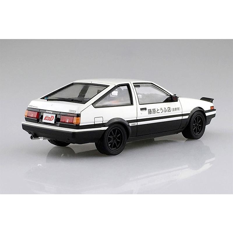 アオシマ プラモデル 1/24 プリペイントモデル No.SP 頭文字D 藤原拓海 AE86 トレノ プロジェクトD仕様｜star-gate｜02