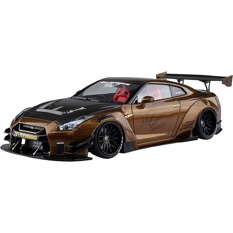アオシマ プラモデル 1/24 リバティーウォーク No.12 LBワークス R35 GT-R type 2 Ver.1 :4905083055915:エアガン ホビーのスターゲート - 通販 - Yahoo!ショッピング 買い公式 Ver2 type2 GTR R35 LBワークス プラモデル完成品 1/24 模型/プラモデル