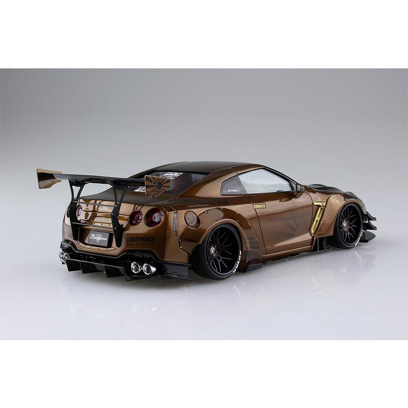 プラモデル完成品 1/24 アオシマ リバティーウォーク R35 GT-R リバティーウォーク（青島文化教材社） アオシマ プラモデル 1