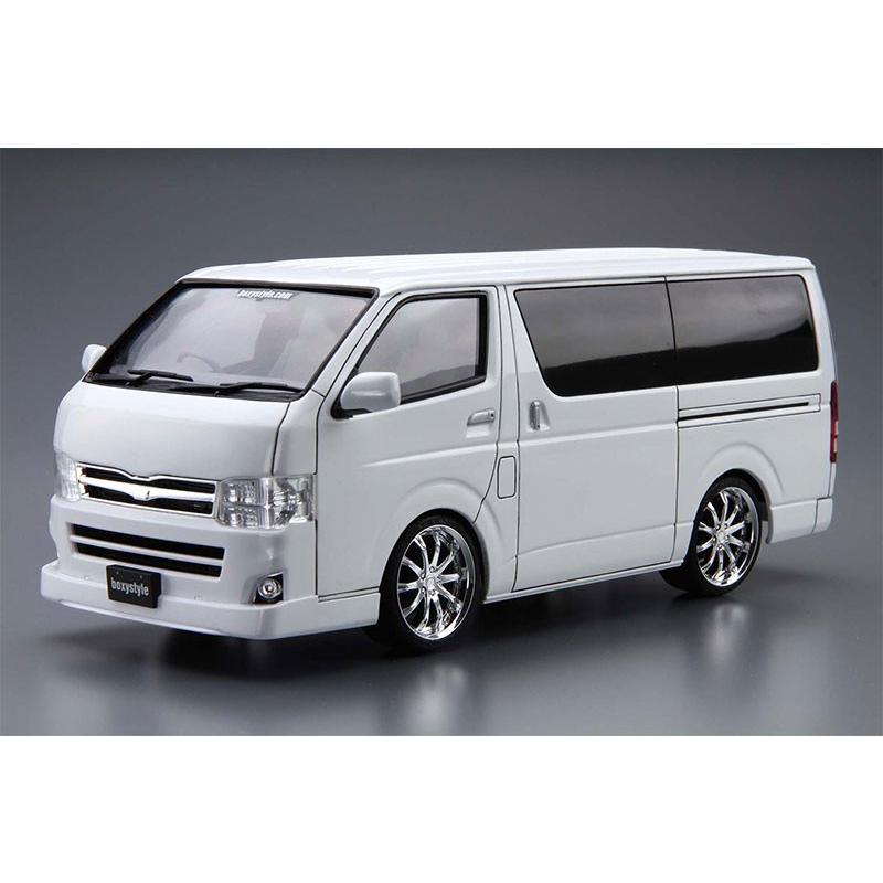 ザ・チューンドカー アオシマ 1/24 No.3 boxystyle TRH200V ハイエース 