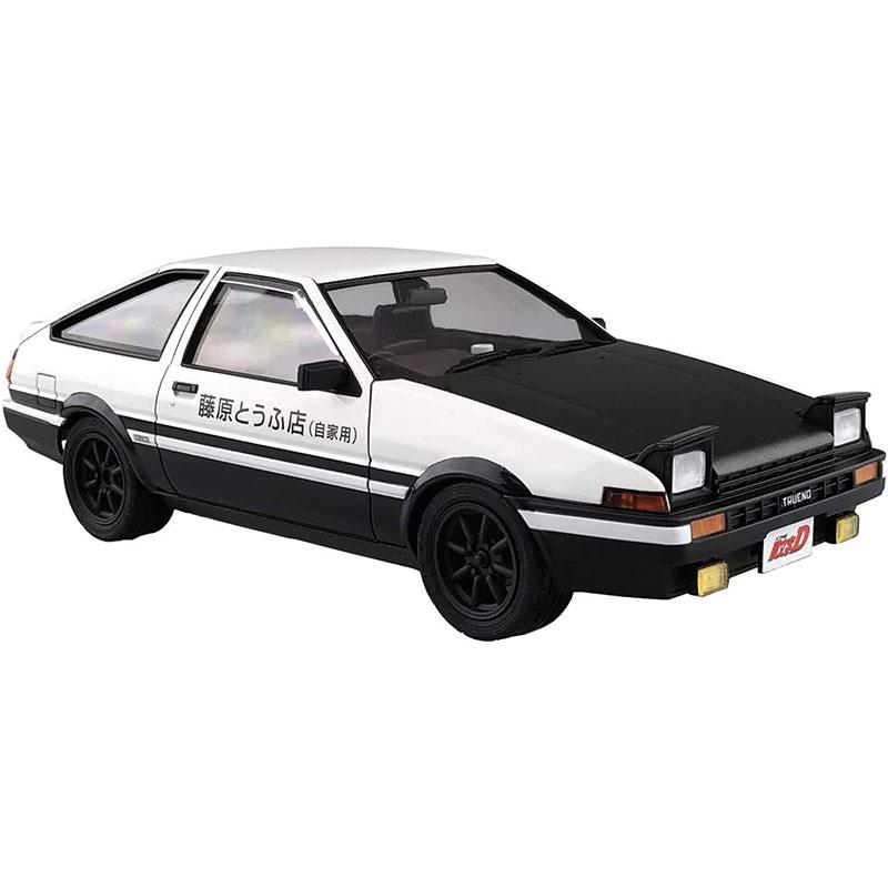 頭文字D 藤原拓海 AE86 トレノ 第37巻仕様 アオシマ プラモデル 1/24 頭文字D No.6 藤原拓海 AE86トレノ 第37巻