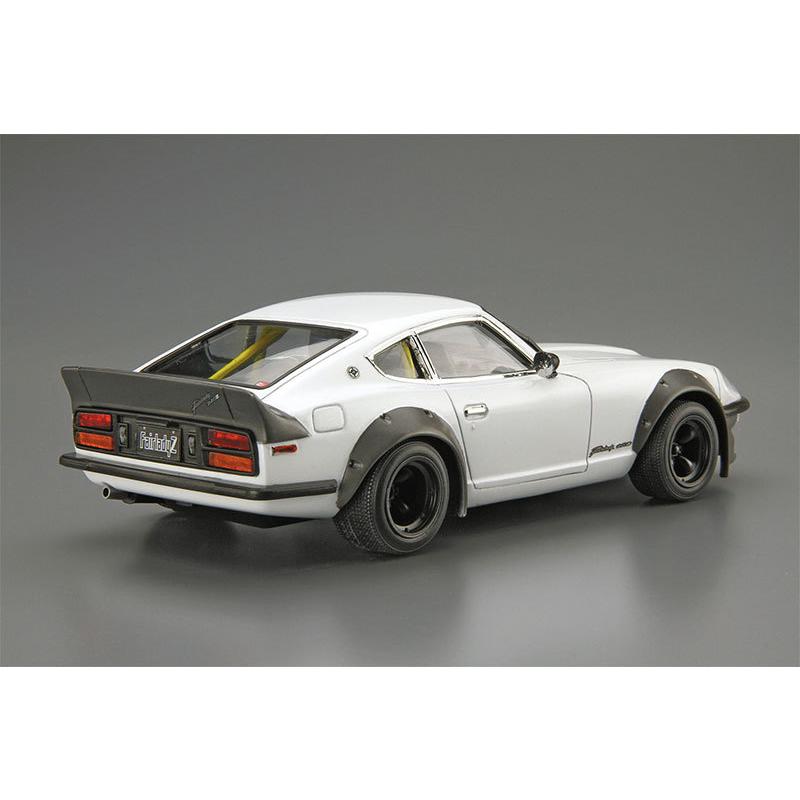1/24 フェアレディZ s30 完成品 アオシマ 1/24 ザ・モデルカー No.128 ニッサン S30 フェアレディZ