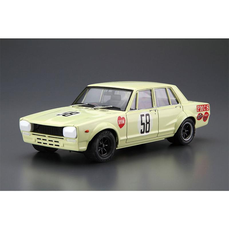 ザ・モデルカー アオシマ 1/24 No.70 ニッサン PGC10 スカイライン 