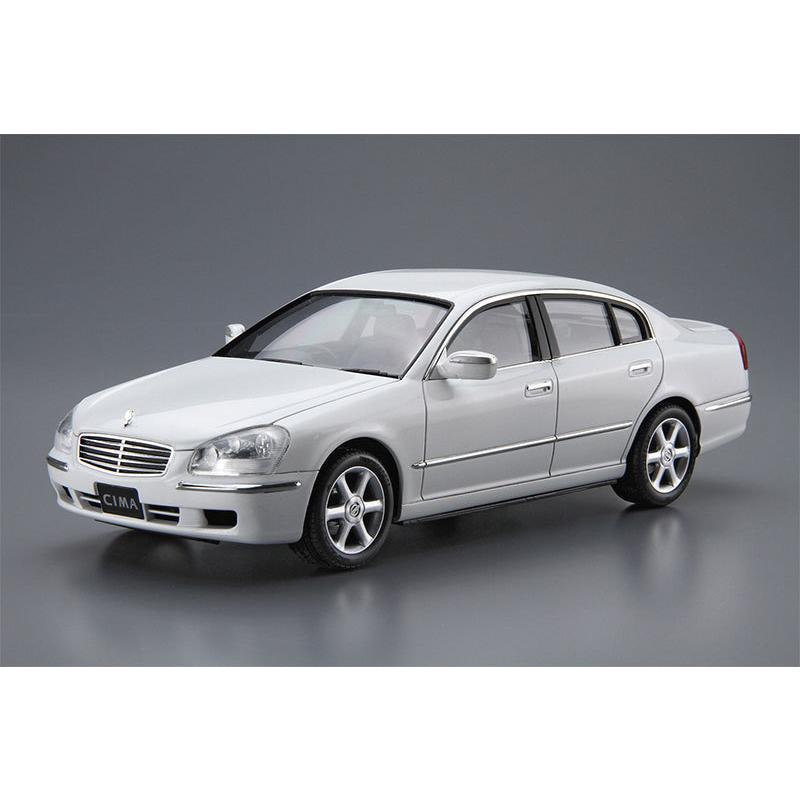 ザ・モデルカー アオシマ プラモデル 1/24 No.125 ニッサン F50 シーマ