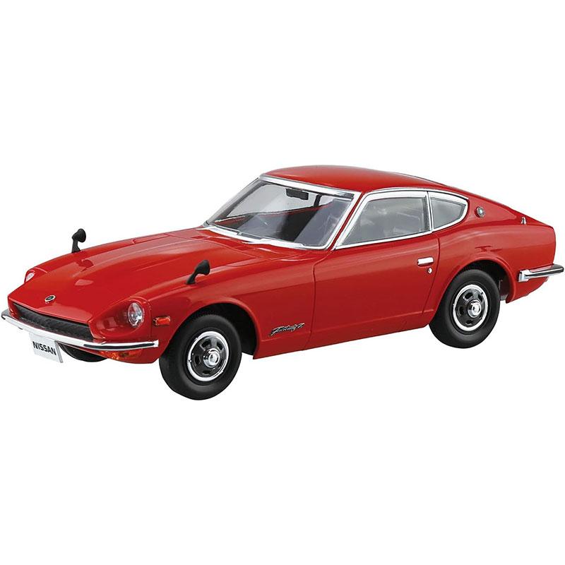 定番の中古商品 アオシマ プラモデル 1 32 ザ スナップキット No 13 B ニッサン S30フェアレディz レッド Wantannas Go Id