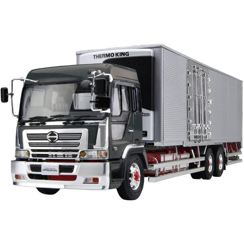 アオシマ　1/32デコトラプラモデル　ヘビーフレイト　プロフィア　京洛運輸セット 青島文化教材社 アオシマ 1/32 ヘビーフレイト No.2 日野 プロフィア