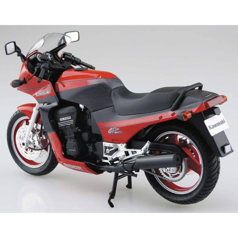 アオシマ プラモデル 1/12 ザ・バイク No.49 カワサキ ZX900A GPZ900R Ninja '90 カスタムパーツ付き｜star-gate｜02