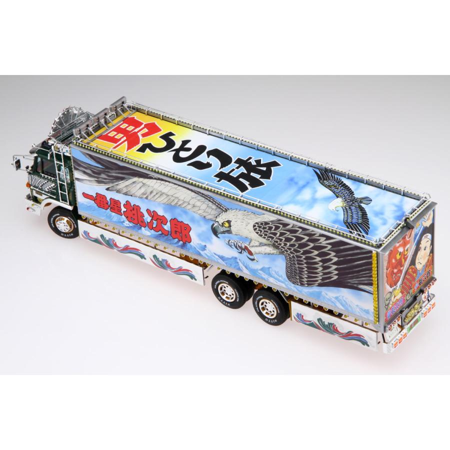 青島文化教材社 アオシマ プラモデル 1/32 トラック野郎 No.7 一番星