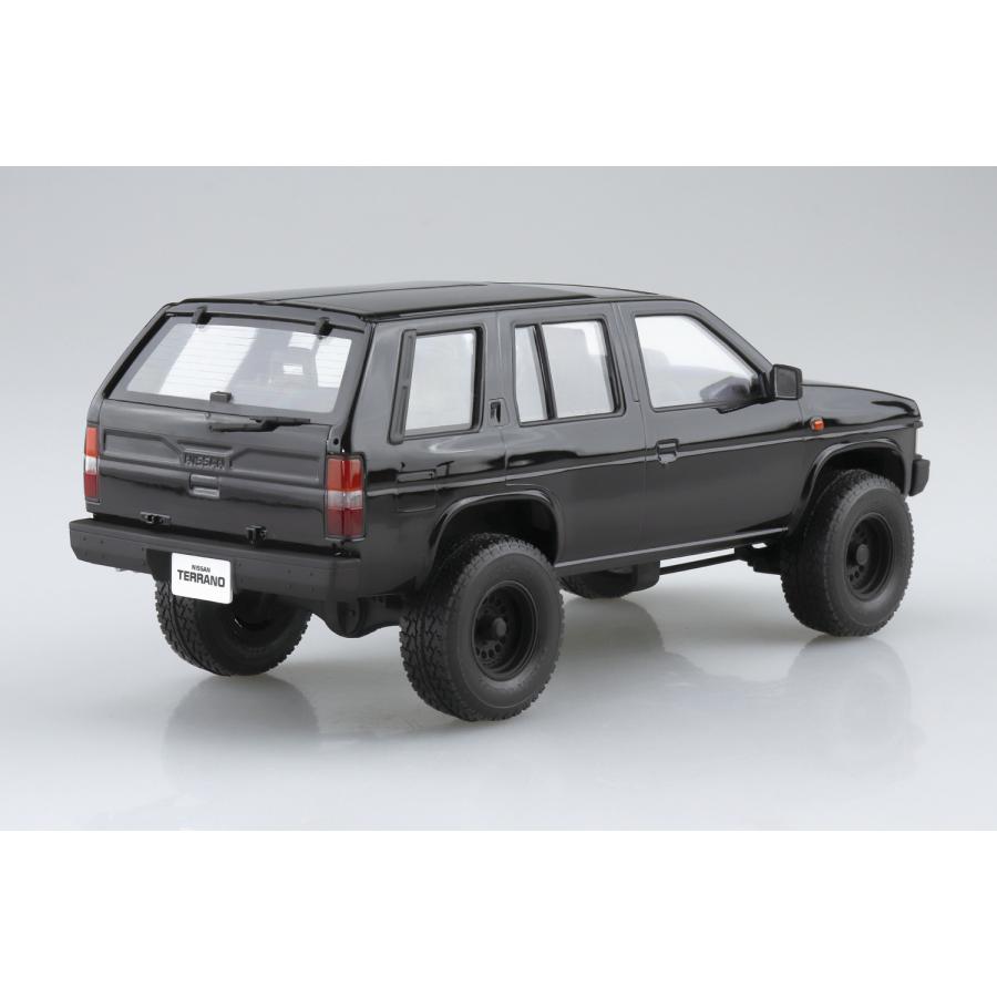 激レア!!アオシマ 1/24 日産 テラノ ローライダー プラモデル ザ・チューンドカー アオシマ プラモデル 1/24 No.92 WD21 テラノ