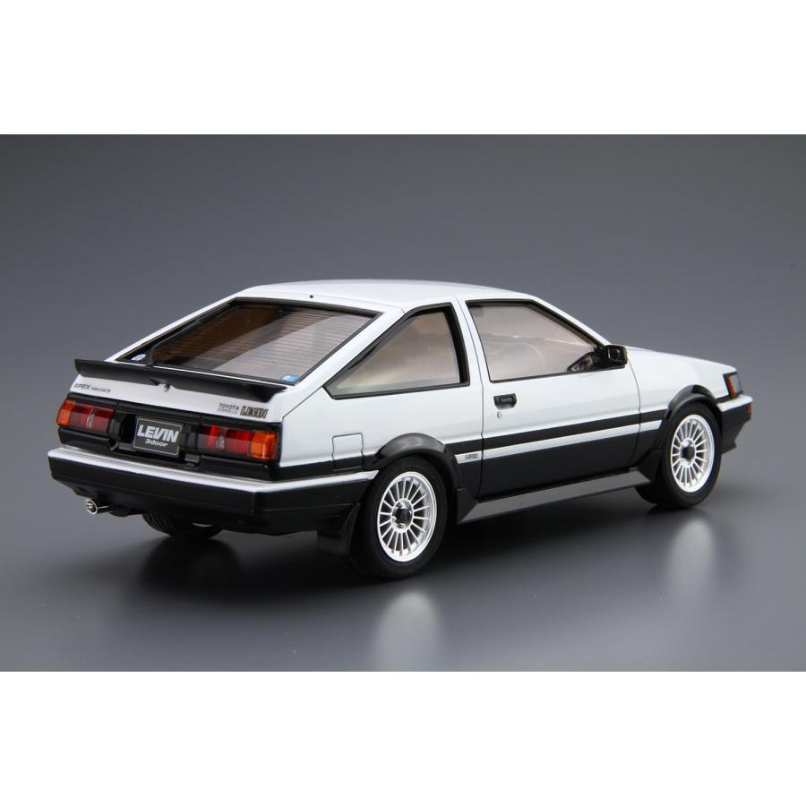 ザ・モデルカー アオシマ プラモデル 1/24 No.17 トヨタ AE86 カローラ