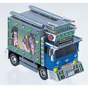 光る激走デコトラ　５個セット　新品未開封 アオシマ 光る激走デコトラ No.04 大御所 おおごしょ : エアガン