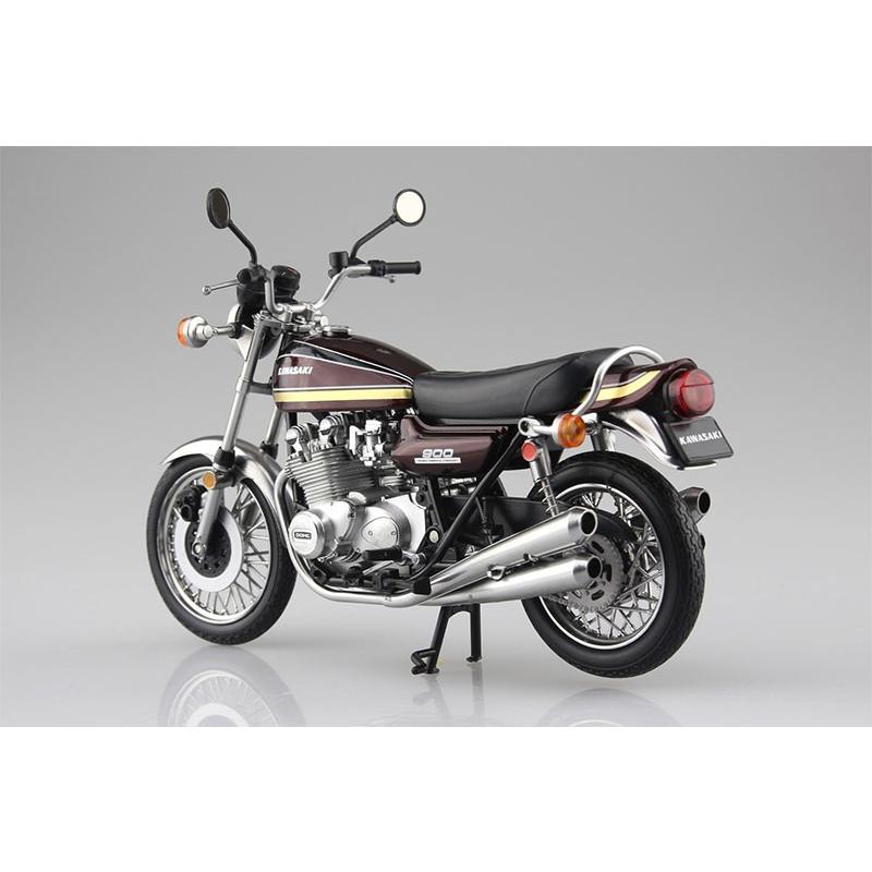 SKYNET 1/12 完成品バイク KAWASAKI 900Super4 Z1 玉虫マルーン