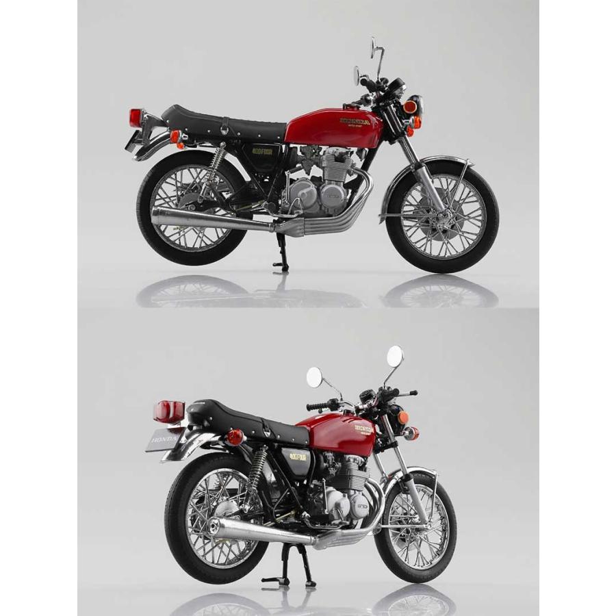 青島文化教材社 SKYNET 1/12 完成品バイク Honda CB400FOUR ライト