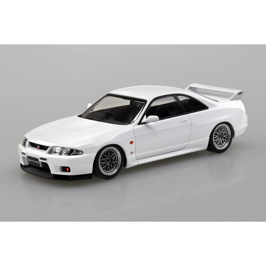 スカイライン　プラモデル完成品 ザ・スナップキット アオシマ プラモデル 1/32 楽プラ スナップキット