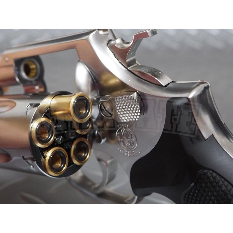 マルシン工業 6mmBBガスリボルバー S&W M60 3インチ シルバーABS マルシン工業 6mmBBガスリボルバー S&W M60 3インチ シルバーABS
