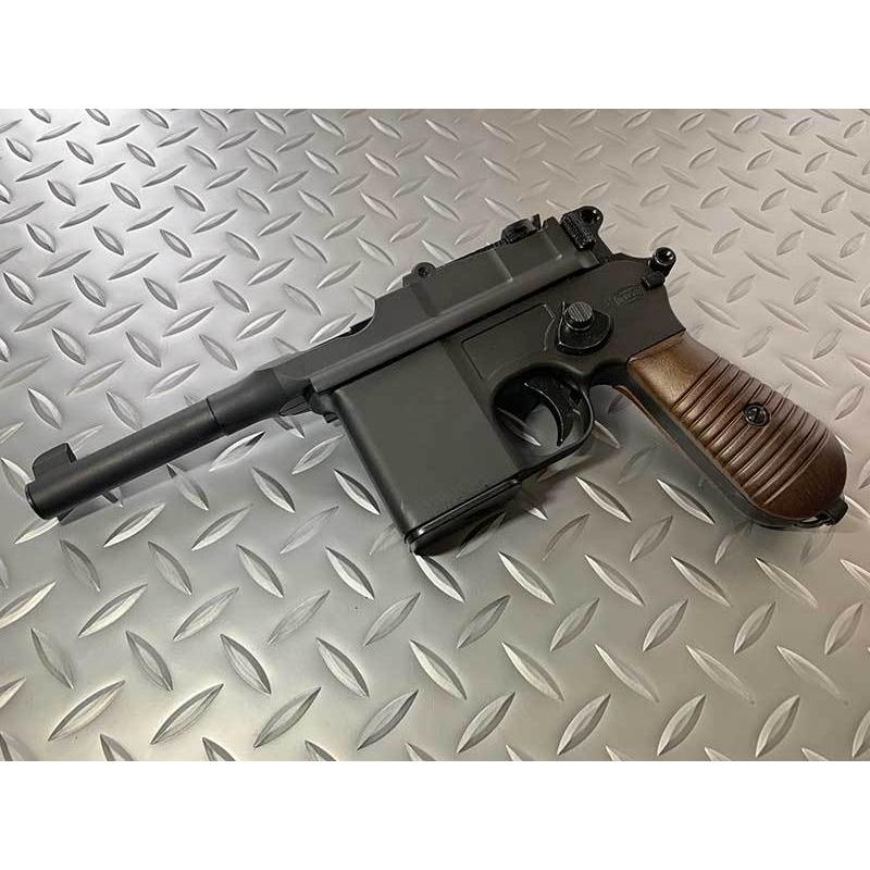 リ*す様 マルシン　モーゼル　M712 6ミリ マットブラックABS ガスブロー マルシン工業 マルシン 6mmBBガスブローバック モーゼル M712 ショート
