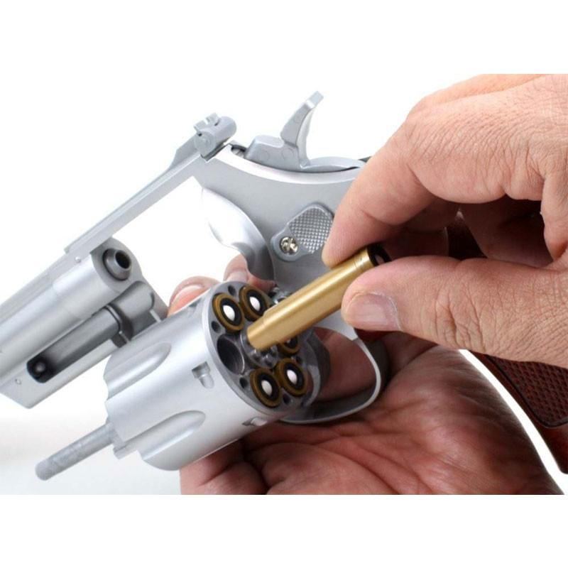 クラウンモデル S&W M686 4インチ シルバー 18才以上用エアリボルバー