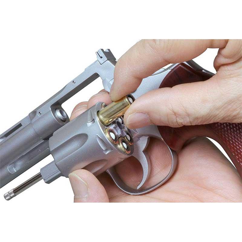 クラウンモデル ガスリボルバー コルト パイソン 6インチ シルバー